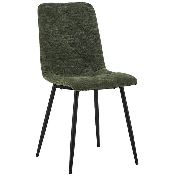 Стул Vetro Mebel N-41 Оливка-черный Рогожка-0