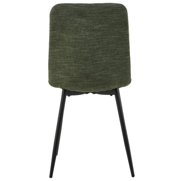 Стул Vetro Mebel N-41 Оливка-черный Рогожка-4