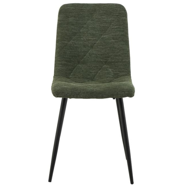 Стул Vetro Mebel N-41 Оливка-черный Рогожка-1