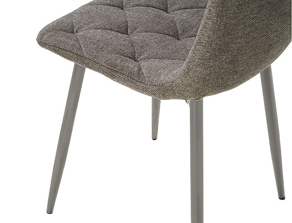 Стул Vetro Mebel N-41 Серый-серый Рогожка-9