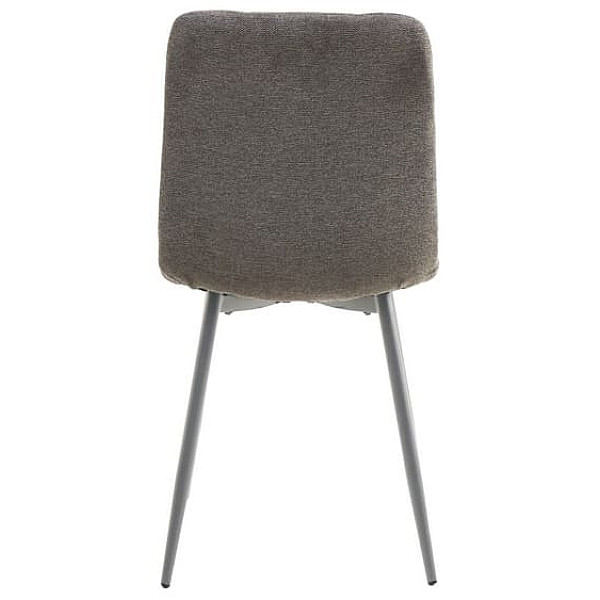 Стул Vetro Mebel N-41 Серый-серый Рогожка-4