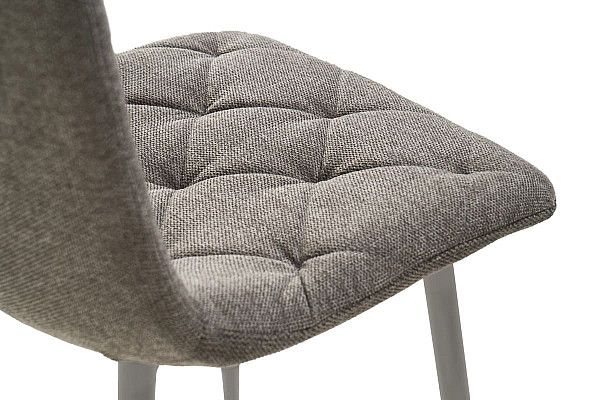 Стул Vetro Mebel N-41 Серый-серый Рогожка-7