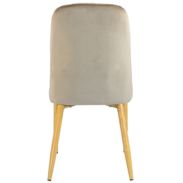 Стул Vetro Mebel N-44 Капучино/Дуб велюр-11