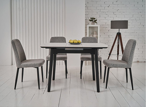 Стілець Vetro Mebel N-44 Світло-сірий букле-1