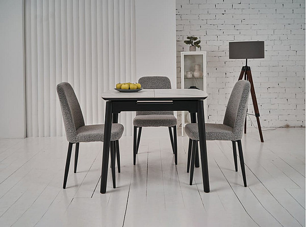 Стілець Vetro Mebel N-44 Світло-сірий букле-2