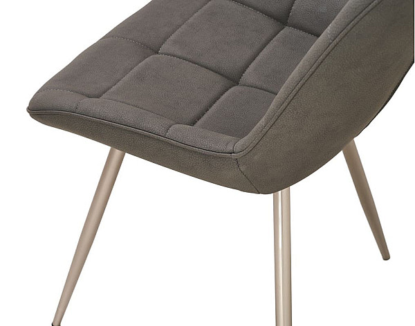 Стул Vetro Mebel N-45 Серый антик Экокожа-9