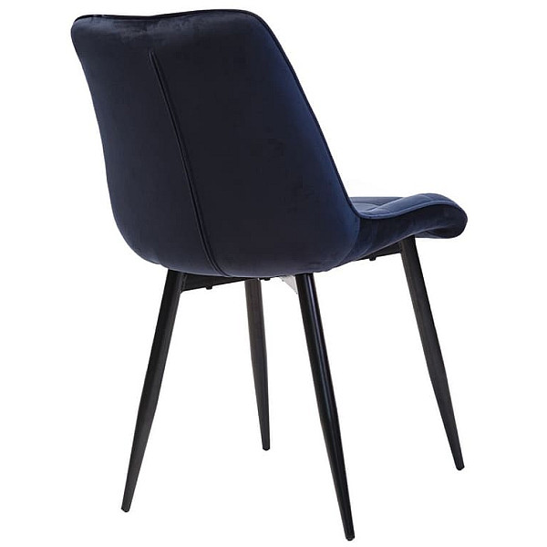 Стул Vetro Mebel N-46 Чернильно-синий велюр-4