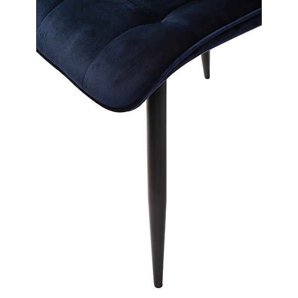 Стул Vetro Mebel N-46 Чернильно-синий велюр-10