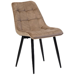 Стул Vetro Mebel N-46 Капучино велюр