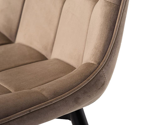 Стул Vetro Mebel N-46 Капучино велюр-8