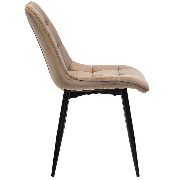 Стул Vetro Mebel N-46 Капучино велюр-3