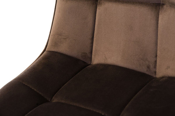 Стілець Vetro Mebel N-46 Коричневий велюр-7