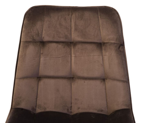 Стілець Vetro Mebel N-46 Коричневий велюр-5