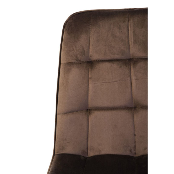 Стілець Vetro Mebel N-46 Коричневий велюр-6