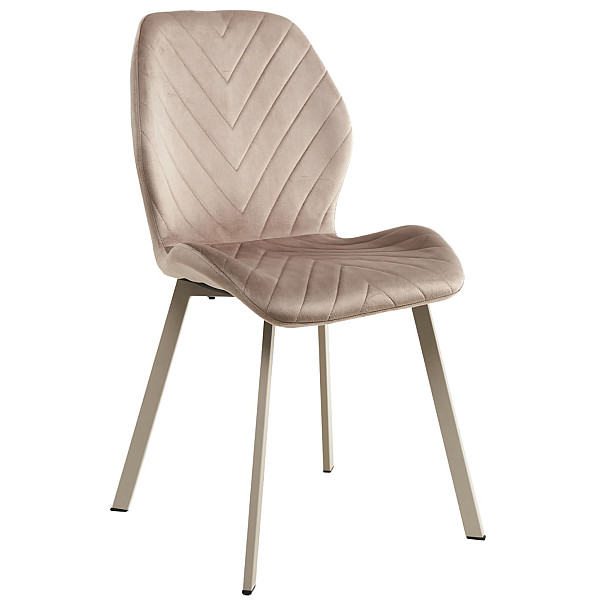 Стілець Vetro Mebel N-54 Капучіно велюр-капучіно-0