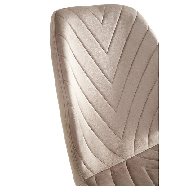 Стілець Vetro Mebel N-54 Капучіно велюр-капучіно-10