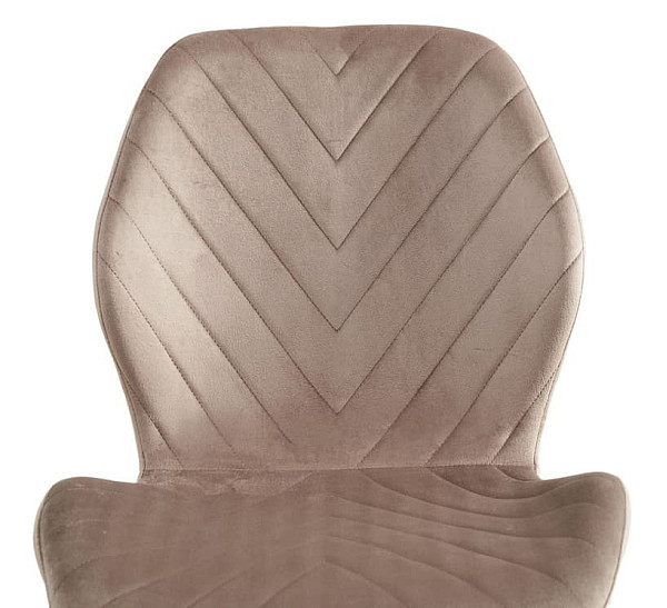 Стілець Vetro Mebel N-54 Капучіно велюр-капучіно-9