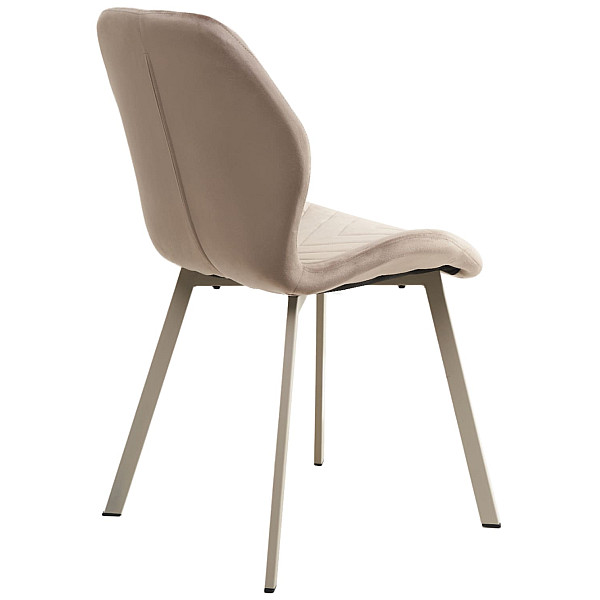 Стілець Vetro Mebel N-54 Капучіно велюр-капучіно-7