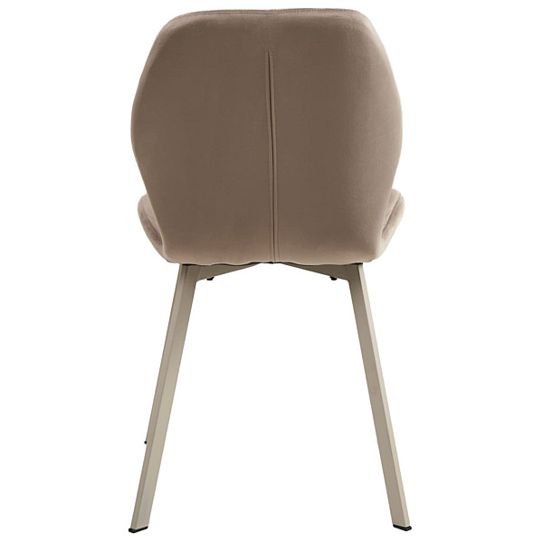 Стілець Vetro Mebel N-54 Капучіно велюр-капучіно-8