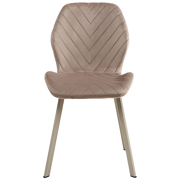 Стілець Vetro Mebel N-54 Капучіно велюр-капучіно-5