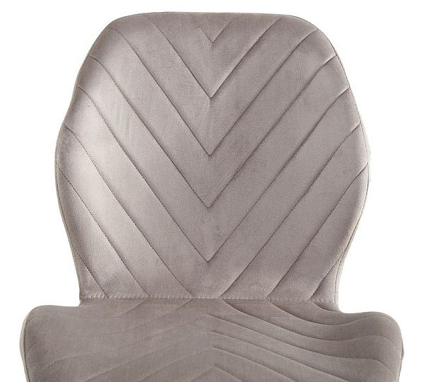 Стілець Vetro Mebel N-54 Латте велюр-білий-5