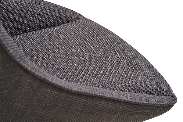 Стул поворотный Vetro Mebel R-105 Пепельный-черный ткань-15