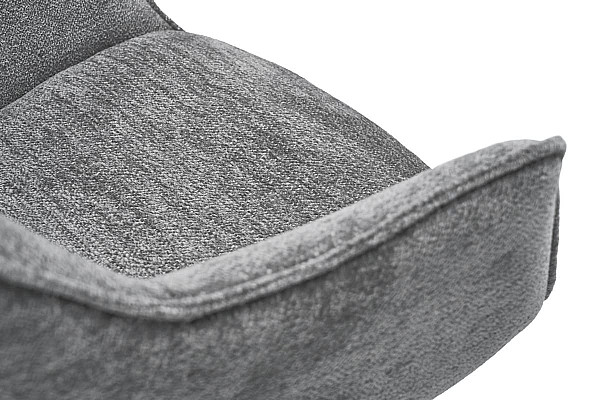 Стул поворотный Vetro Mebel R-150 Пепельный-черный ткань-12