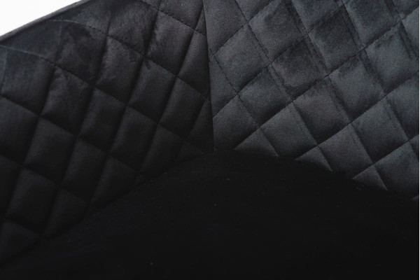 Стілець поворотний Vetro Mebel R-63 Чорний велюр-6