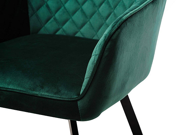Стул поворотный Vetro Mebel R-63 Изумрудный велюр-8