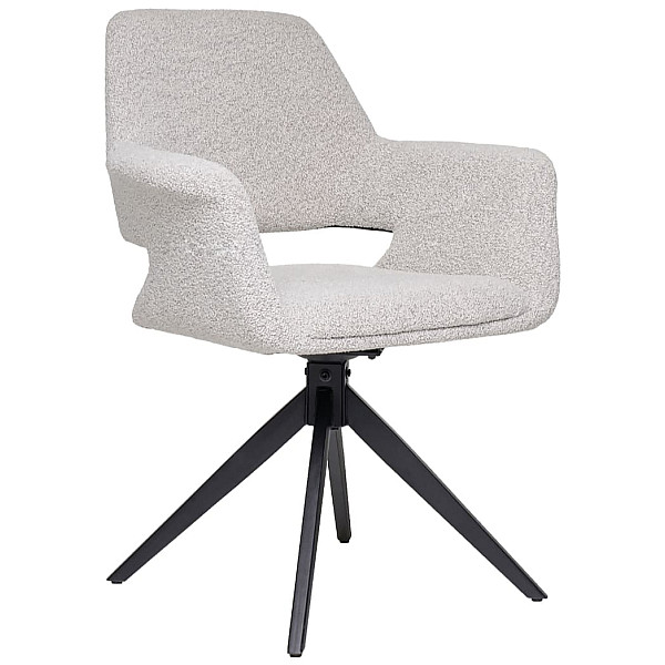 Стул поворотный Vetro Mebel R-75 Натуральный букле-0