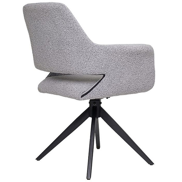 Стул поворотный Vetro Mebel R-75 Серый букле-3