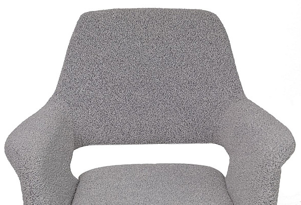 Стул поворотный Vetro Mebel R-75 Серый букле-5
