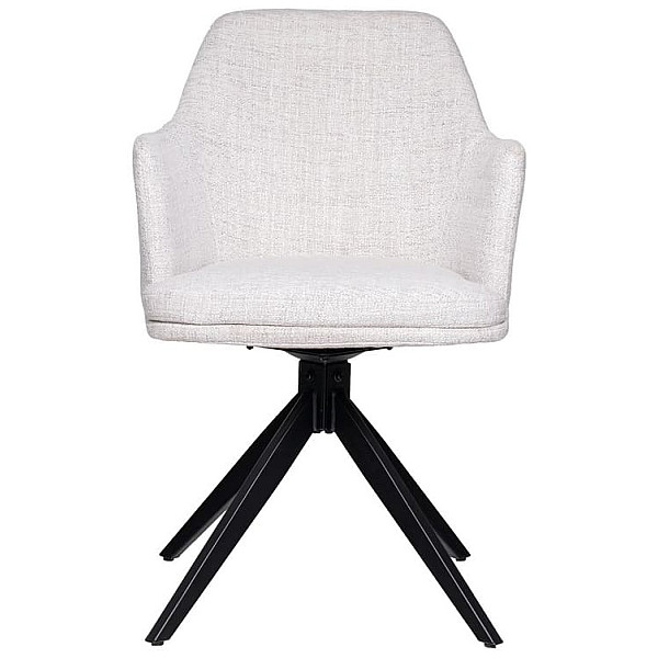 Стул поворотный Vetro Mebel R-95 Светло-серый рогожка-2