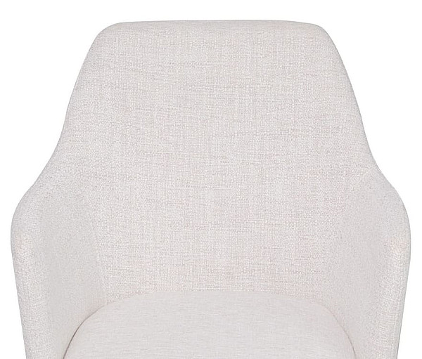 Стул поворотный Vetro Mebel R-95 Светло-серый рогожка-6