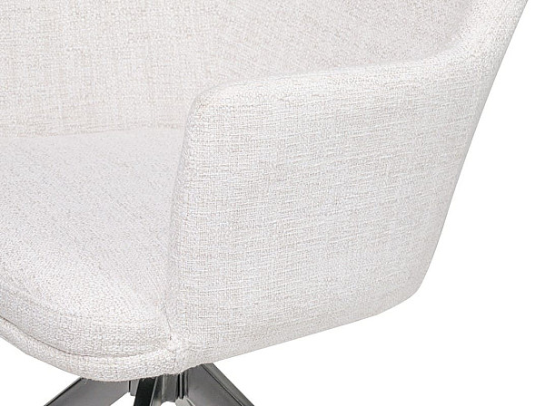 Стул поворотный Vetro Mebel R-95 Светло-серый рогожка-7