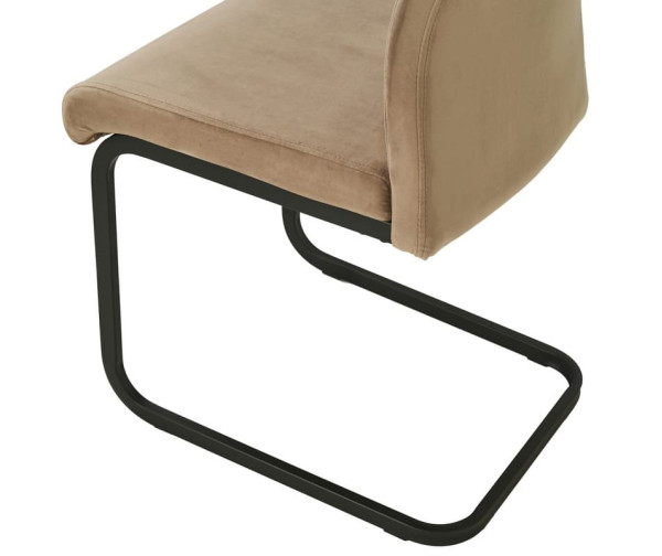 Стул Vetro Mebel S-121 Капучино велюр-9