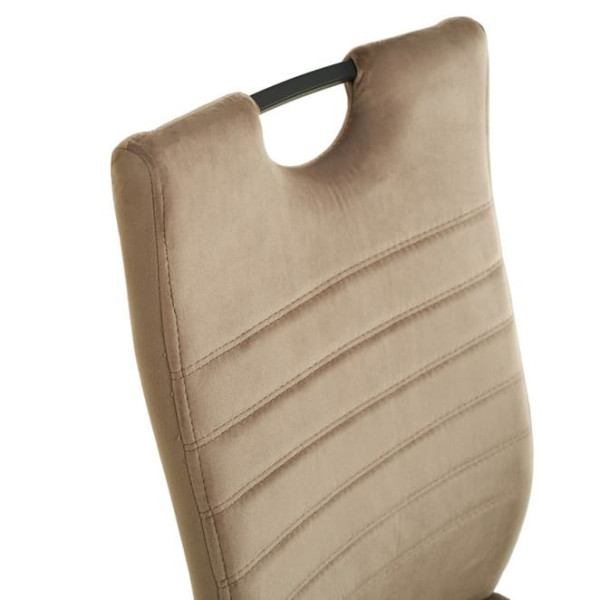 Стул Vetro Mebel S-121 Капучино велюр-7