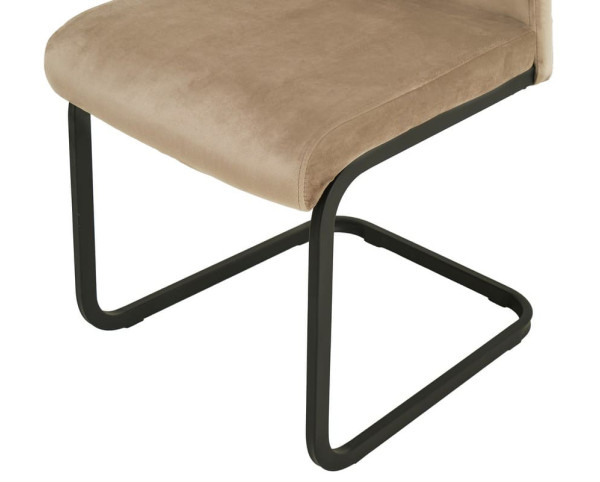 Стул Vetro Mebel S-121 Капучино велюр-8