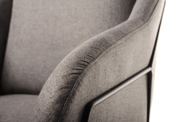 Крісло Vetro Mebel Даріо Сірий-6