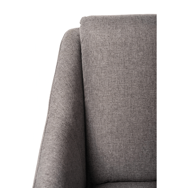 Крісло Vetro Mebel Даріо Сірий-8