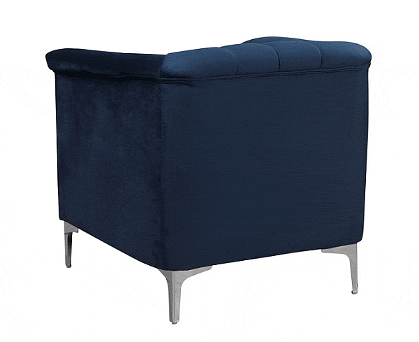 Крісло Vetro Mebel Джованні Індіго-срібло-10