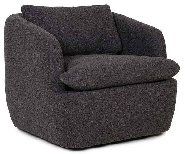 Поворотне крісло Vetro Mebel Гарібальді Графіт-5