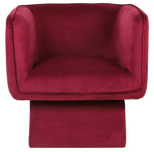 Поворотне крісло Vetro Mebel Міріам Винний-6