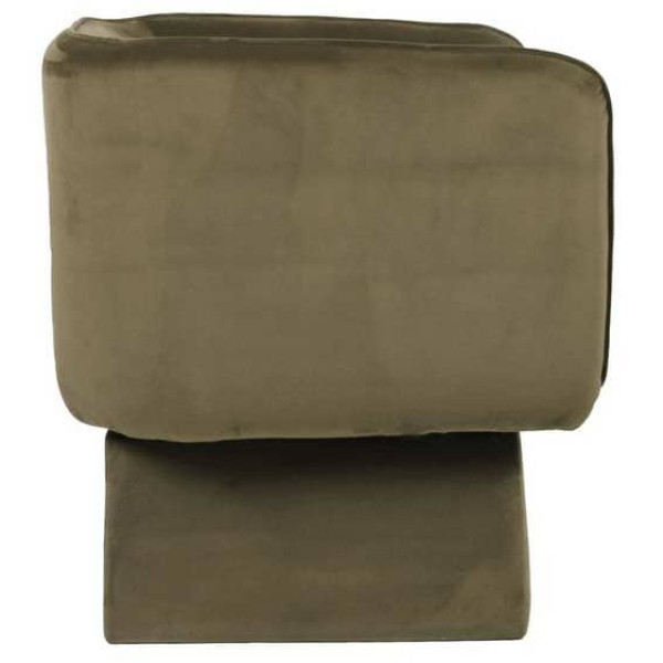 Поворотное кресло Vetro Mebel Мириам Зеленый мох-9