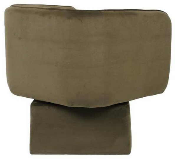 Поворотное кресло Vetro Mebel Мириам Зеленый мох-10