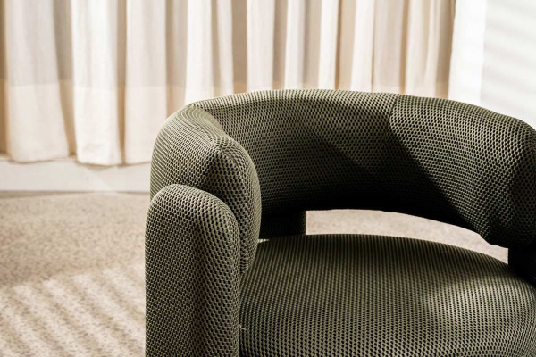 Крісло Vetro Mebel Памела м'ятне-8