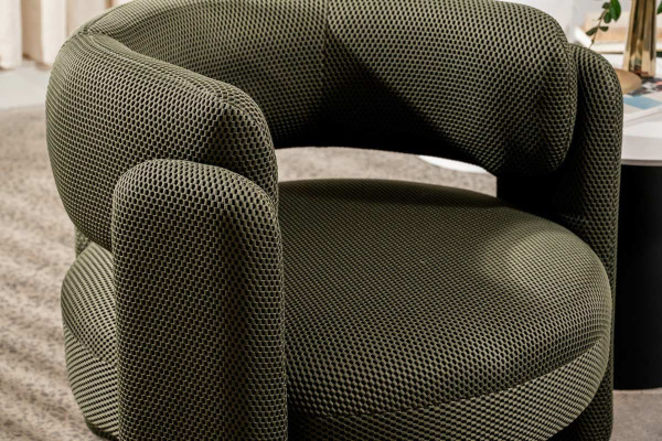 Крісло Vetro Mebel Памела м'ятне-3