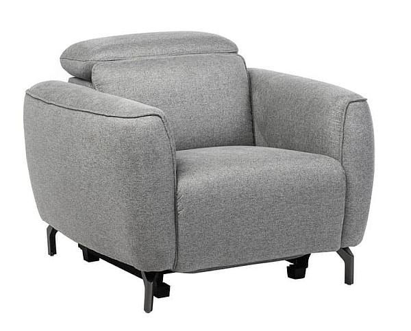 Крісло реклайнер Vetro Mebel Валентино Сірий-0