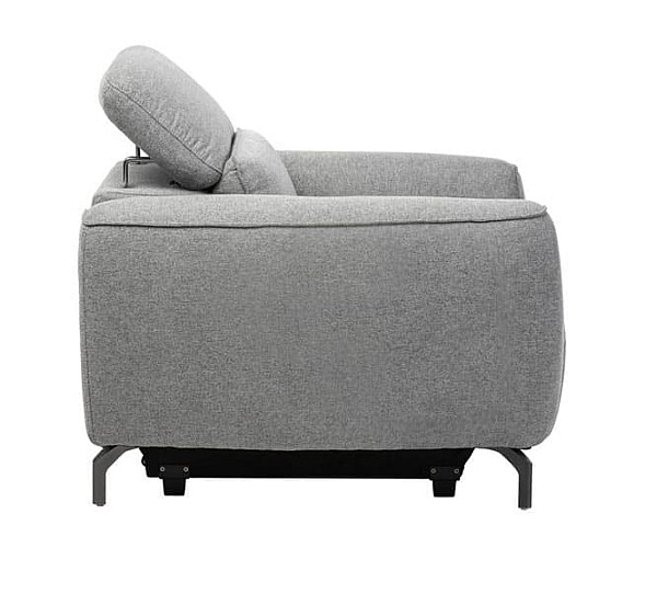 Крісло реклайнер Vetro Mebel Валентино Сірий-1