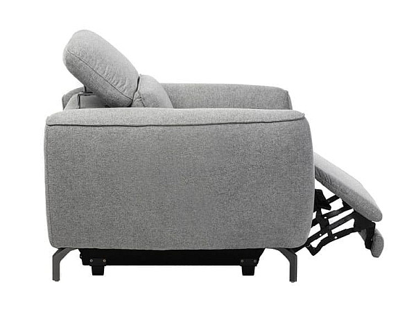 Крісло реклайнер Vetro Mebel Валентино Сірий-2